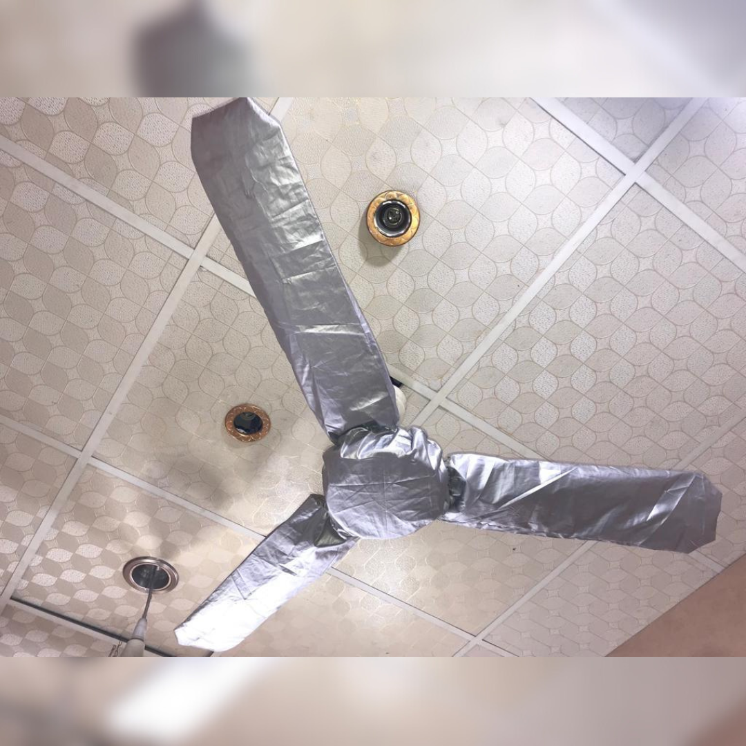1 Pc Parachute Plain Ceiling Fan Cover