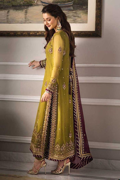 chiffon embroidered luxury unstiched 3pc✓